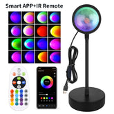 USB Smart RGB Sunset Lamp