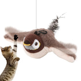 Bird Cat Toy Flapping