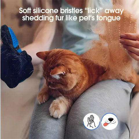 Soft Pet Grooming Glove