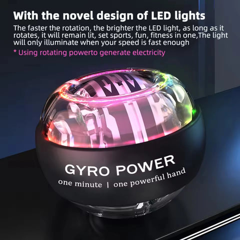 Smart LED Wrist Gyroball