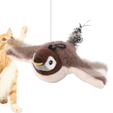 Bird Cat Toy Flapping