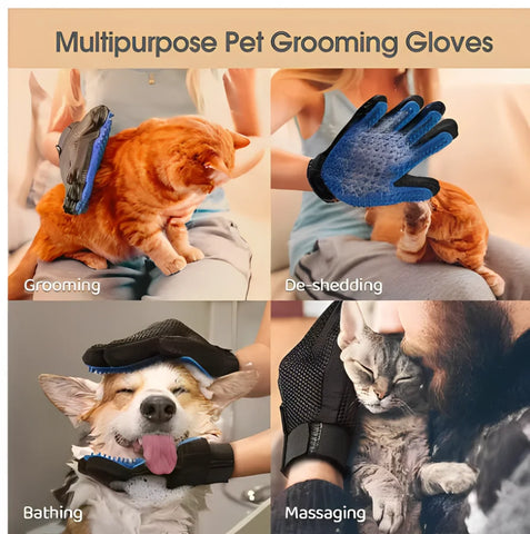 Soft Pet Grooming Glove