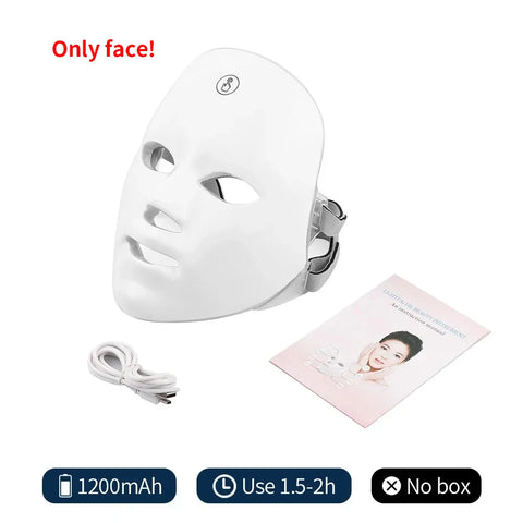 LED Facial Neck Beauty Mask