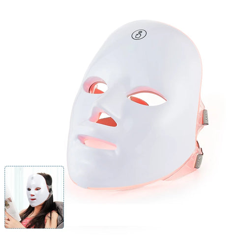 LED Facial Neck Beauty Mask