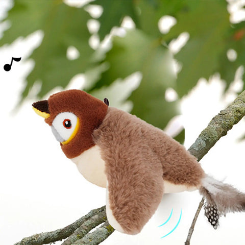 Bird Cat Toy Flapping