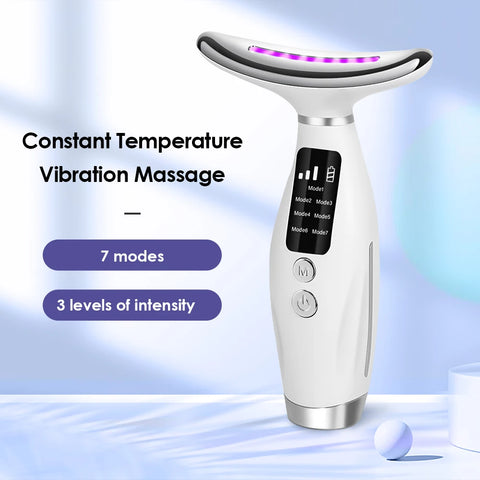 Curved Grip Neck Beauty Device