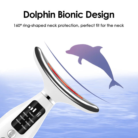 Curved Grip Neck Beauty Device